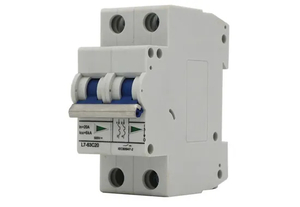 Disyuntor, MCB, mini disyuntor, disyuntor en miniatura para sistemas de energía solar serie DC Lz7-63 de 2 polos