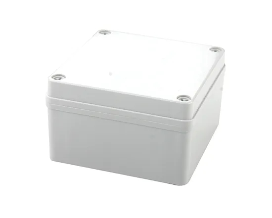 Caja de plástico para exteriores IP65 resistente al agua, electrónica/caja de conexiones, Rfb-Kt 125X125X75